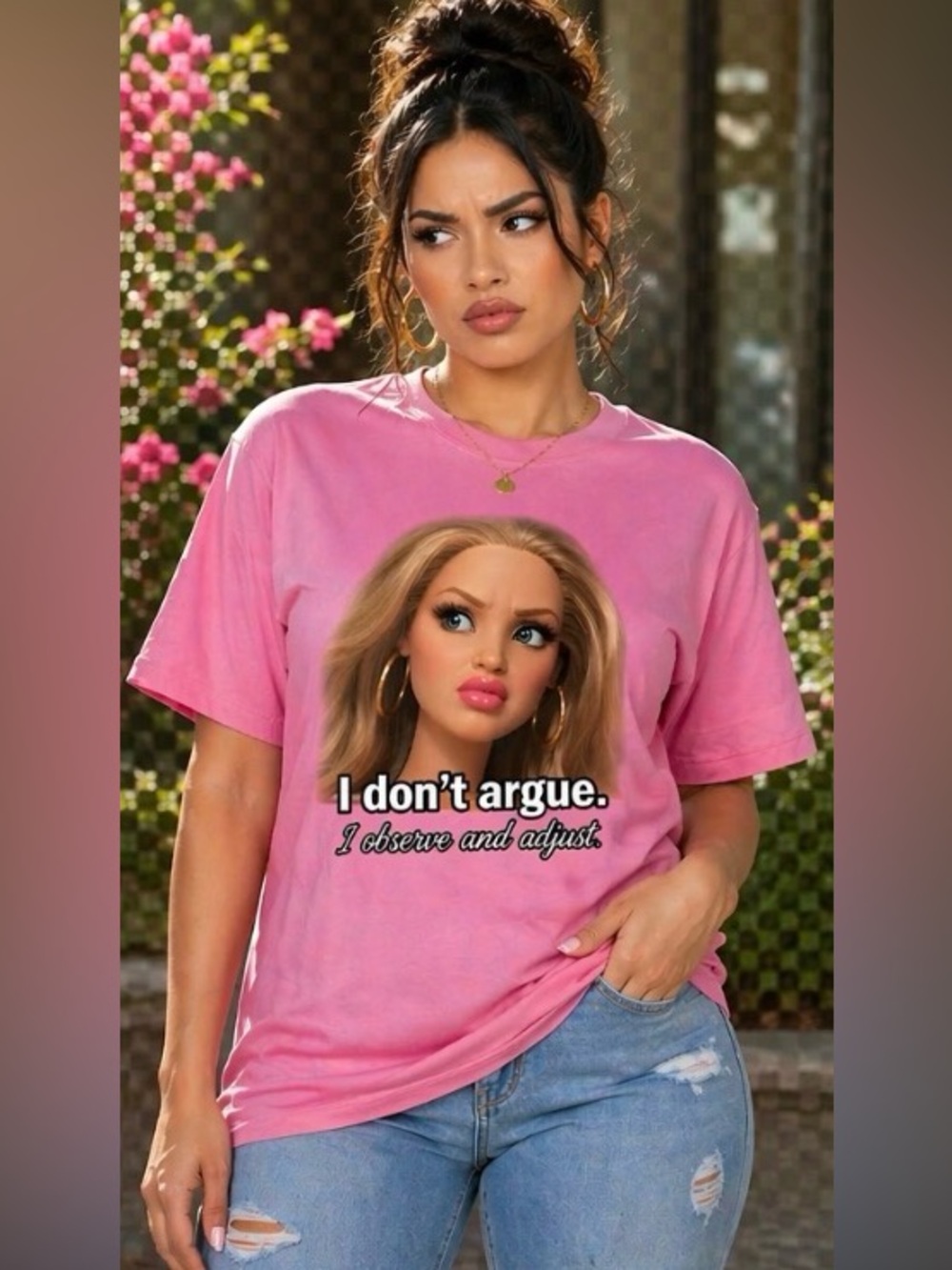 Custom Graphic “I Don’t Agrue” T-Shirt Designed By Cre8tive Concepts Boutique®️